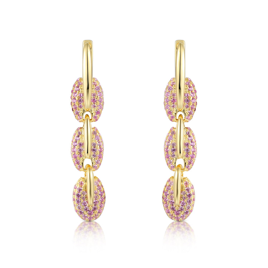 PENDIENTES CORALINA ROSA